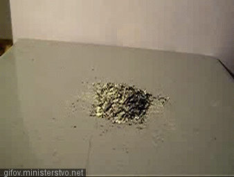 Магниевая стружка и сера