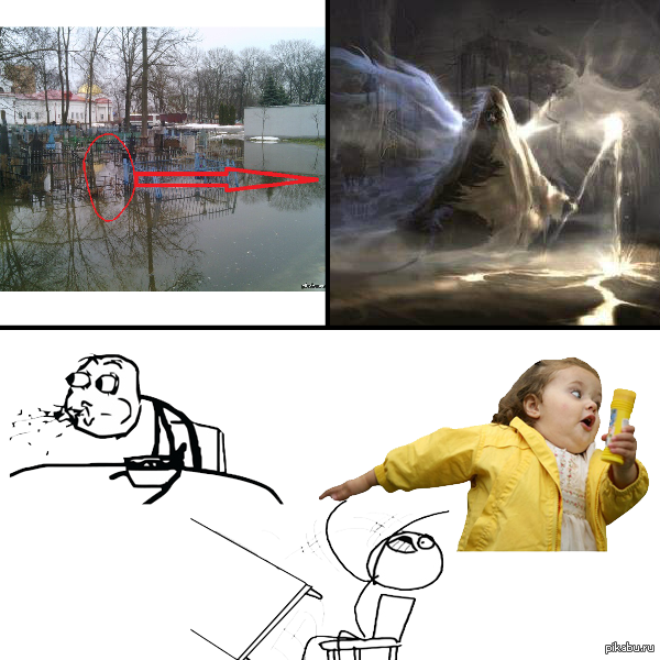 ответ на тему "Весна пришла. Покойнички поплыли"