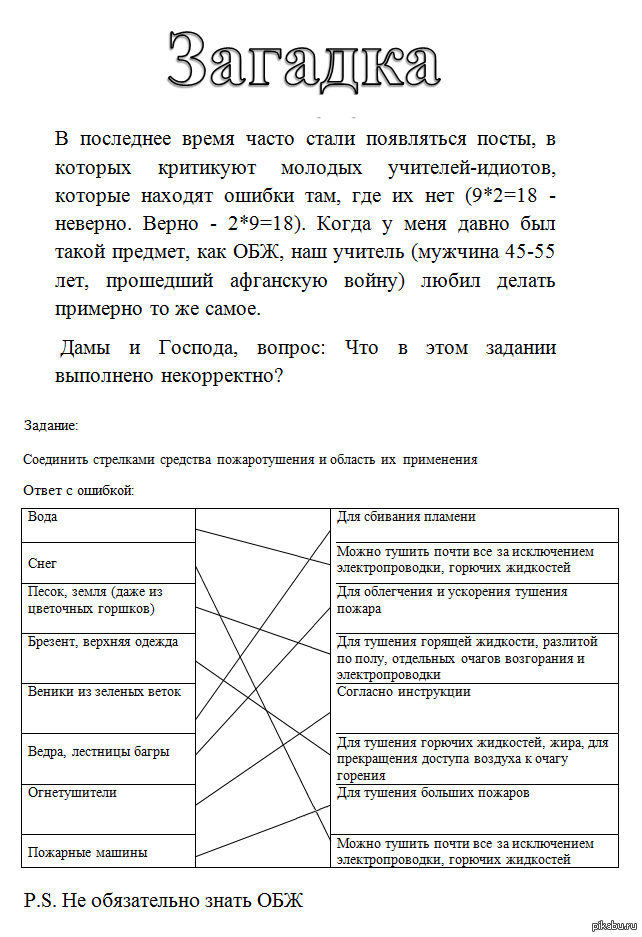 1 Фото Загадка