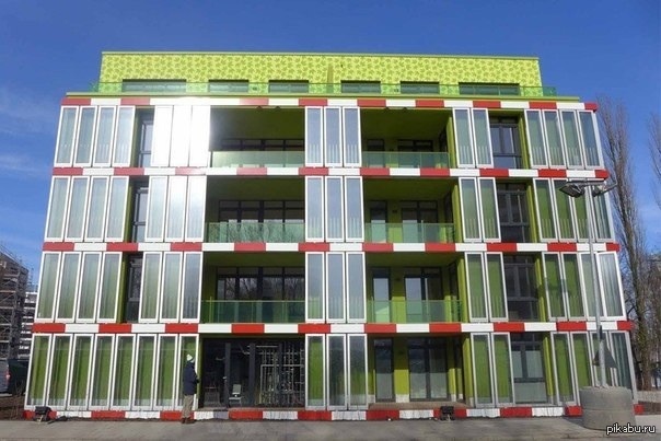 The world's first BIQ House, powered by algae, was completed in Hamburg. - Interesting, Technologies, Plants