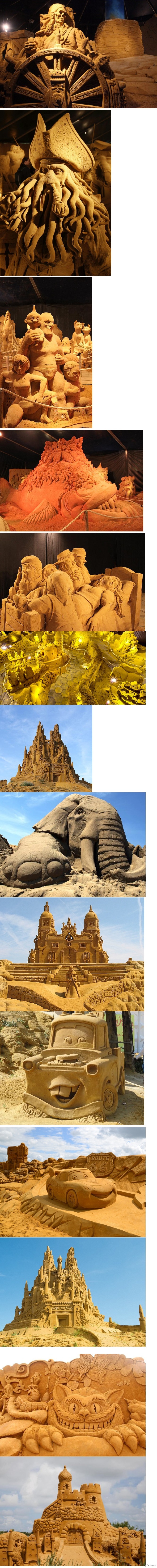 Песочные строения