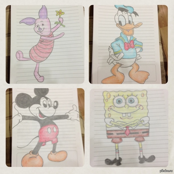 My drawings - NSFW, My, Drawing, Mickey Mouse