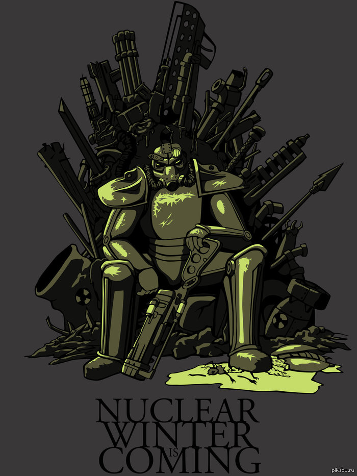 Nuclear Winter is coming Art. http://vk.com/fantasy_art1 -       