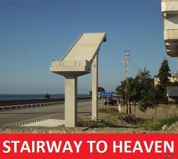 Stairway to heaven ...   .