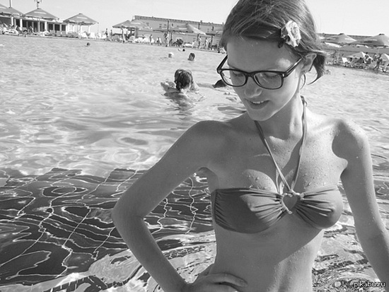 Already visited the water park! - NSFW, My, Aquapark, Black and white photo, I AM