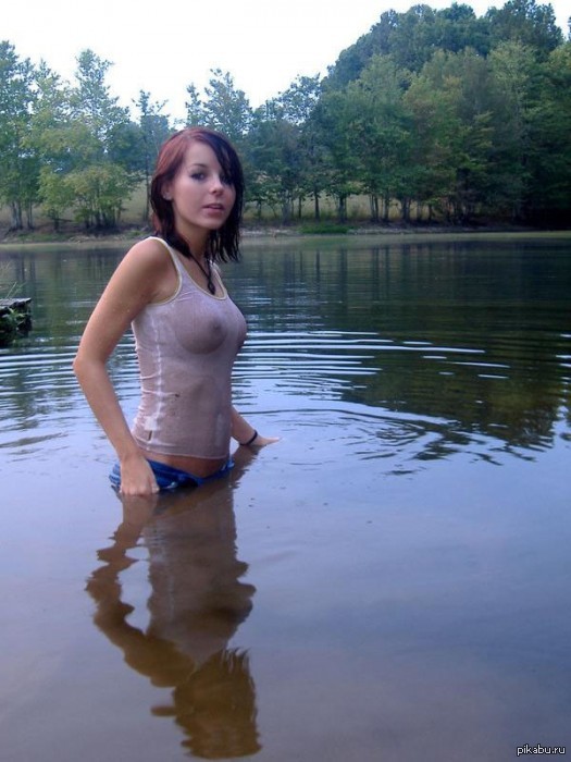 Outdoors - NSFW, Girls, River