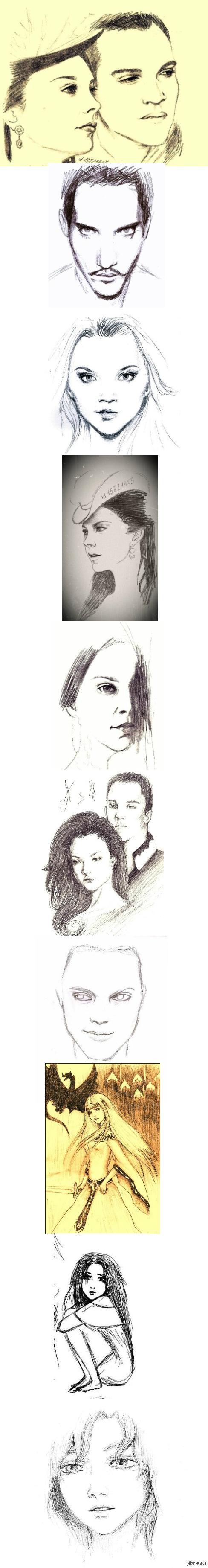 Мои почеркушки (длиннопост)