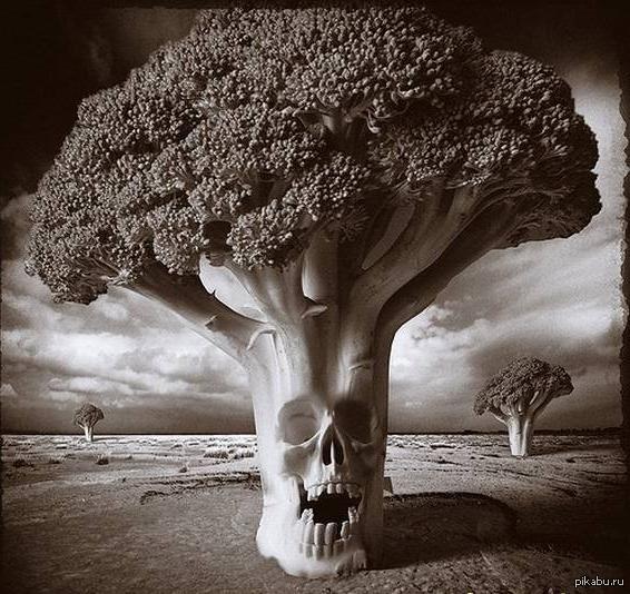 Злобная гигантская петрушка!