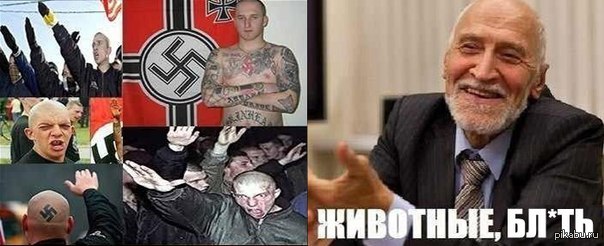 Из всех пролетариев самая гнусная мразь. Нацисты в России. Зигующие евреи.