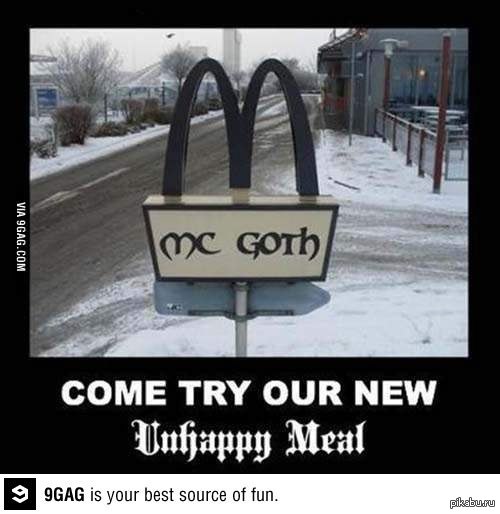 gothic poppy duck XD - McDonald's, Norway, Genius