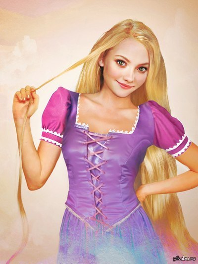 What would Rapunzel look like in real life? - NSFW, My, Cartoons, Rapunzel, Rapunzel Tangled, Art, Jirkavinse
