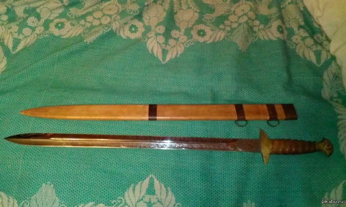 Found by Grandpa! - My, Sword, Memory