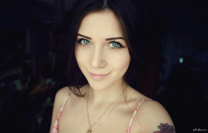 Beautiful girl - NSFW, beauty, Very, Piercing