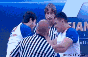 Know how to lose with dignity - Arm wrestling, Inadequate, GIF