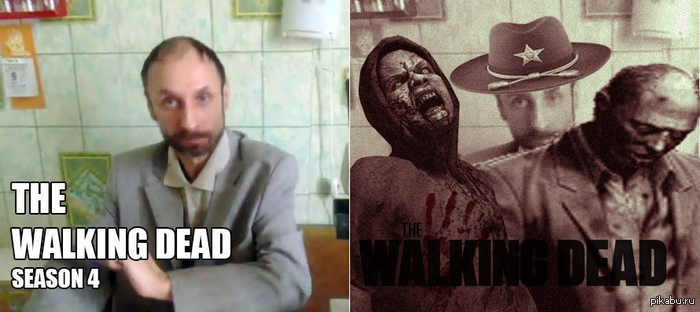 The Walking Dead season 4 .