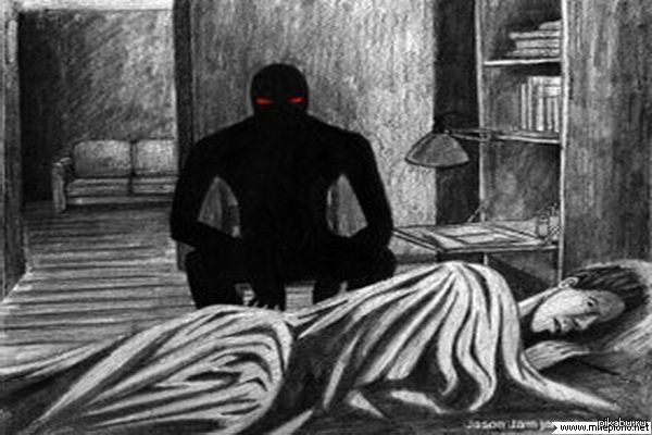 The black man comes at night - NSFW, My, Black man, Horror, Fear, Death