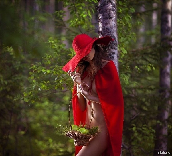 Continuing the theme of the red riding hood =^^= - NSFW, Cosplay, Little Red Riding Hood