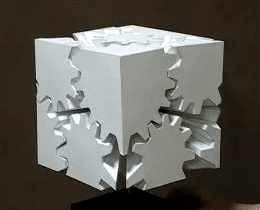 Куб из шестерёнок