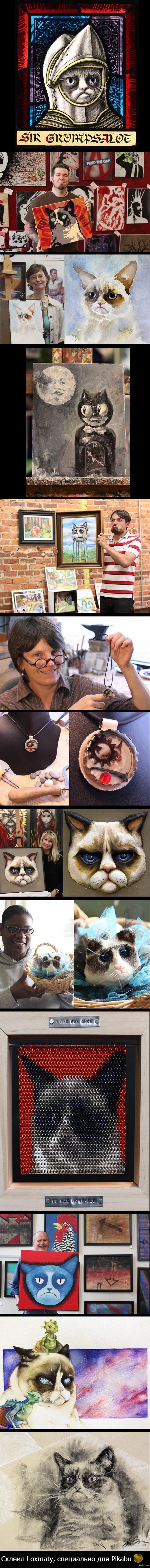 �������� � ����� Grumpy Cat