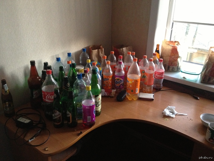 Когда живешь один..