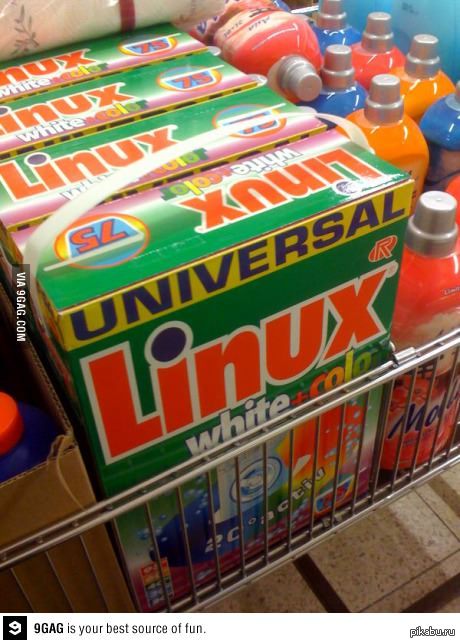    linux. 9gag