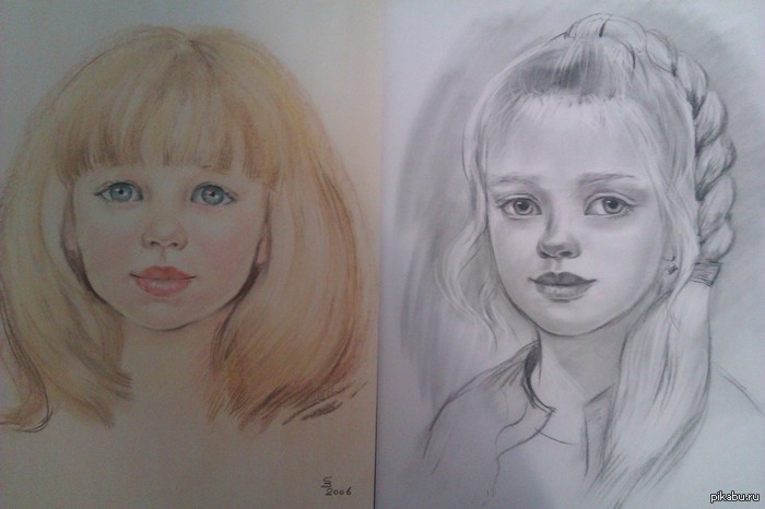 I draw portraits - NSFW, My, People, Animals, Painting, Portrait