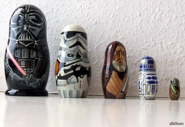 Звёздные матрешки : )