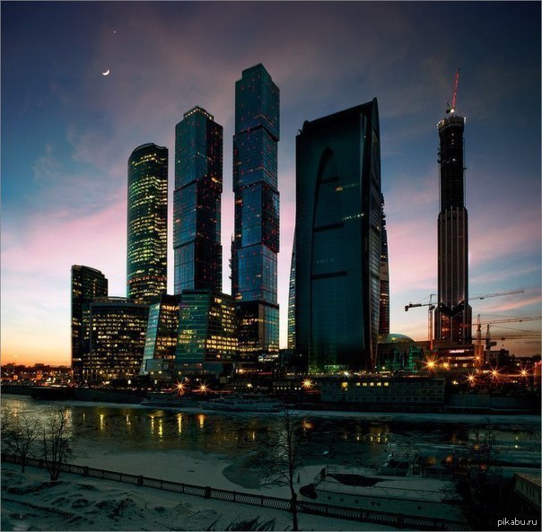 вот такая красивая Москва | Пикабу