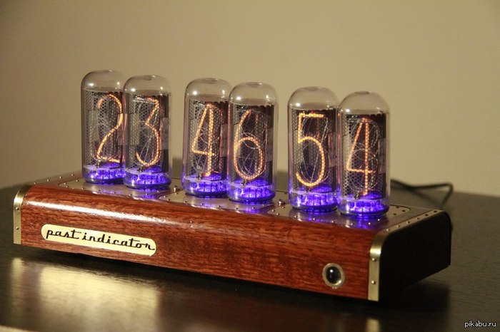 Ламповые часы в стиле SteamPunk ( Nixie Clock | СтимПанк )