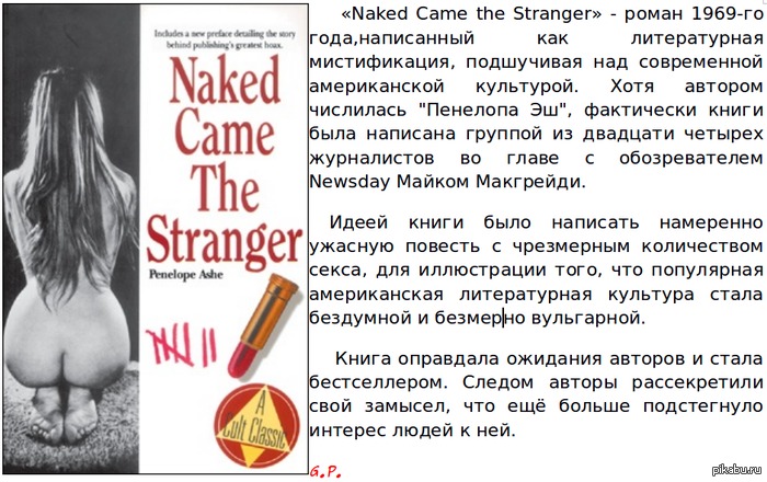 "Naked Came the Stranger" - �����-������������
