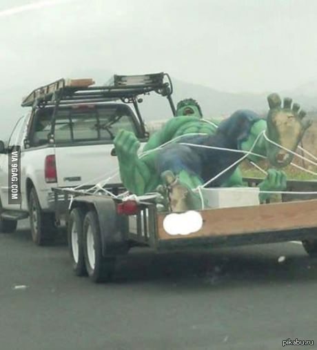 Они похитили Халка!