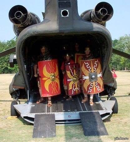 Roman army (upd.) - Rome, Italy, Army, Helicopter
