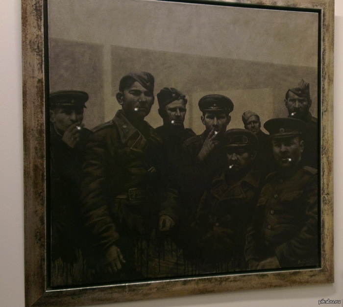 Еще одна картина из музея современного искусства. Называется "Большая медведица".