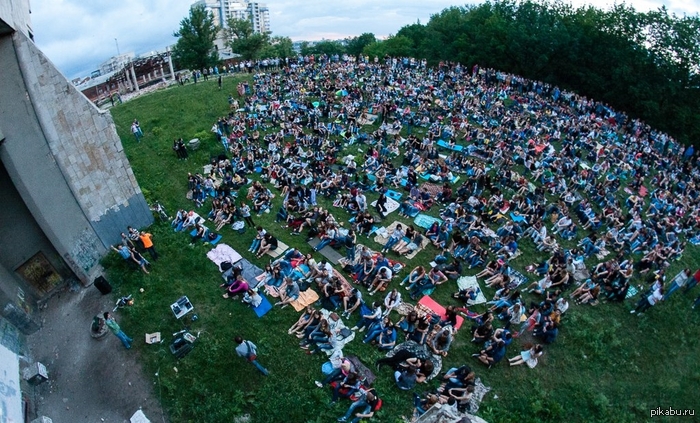 Харьков. Кино под открытым небом