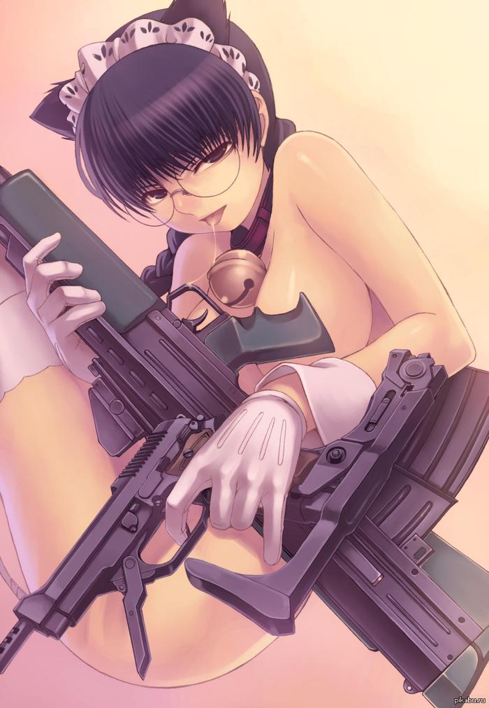 Название - NSFW, Black Lagoon, Roberta, Оружее, L85, M93r