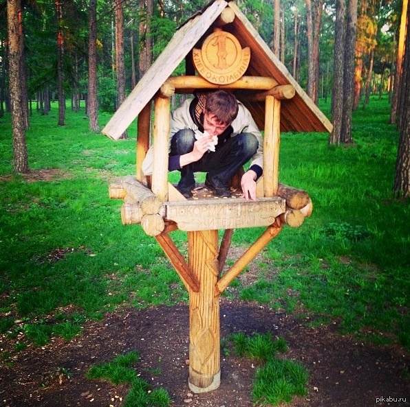 This country can not be defeated - Birdhouse, Russia, Gopniks, House