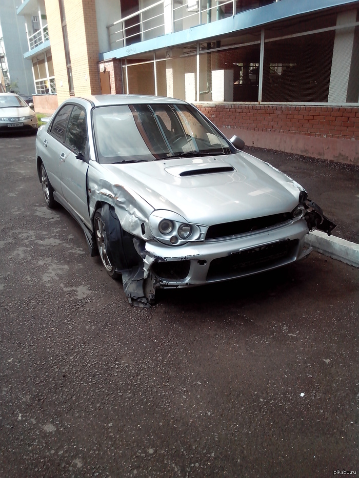 Похоже мой знакомый нашёл ту самую Субару с Ленинградки в СЗАО