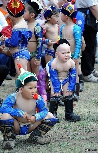 маленькие борцы