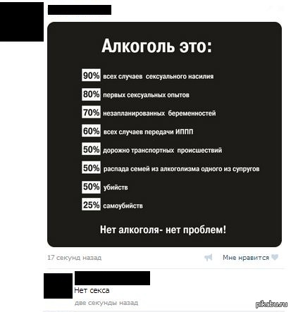 Нет алкоголя - нет проблем | Пикабу