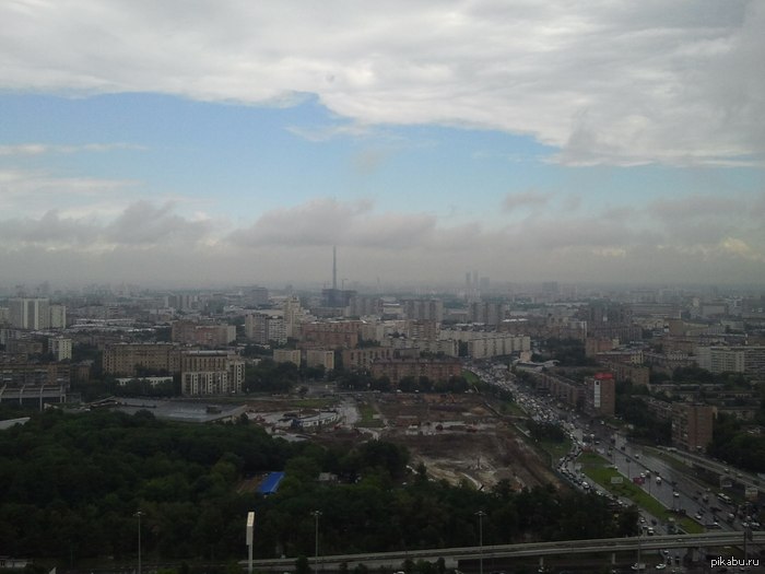 Moscow. - My, Moscow, The clouds, The photo