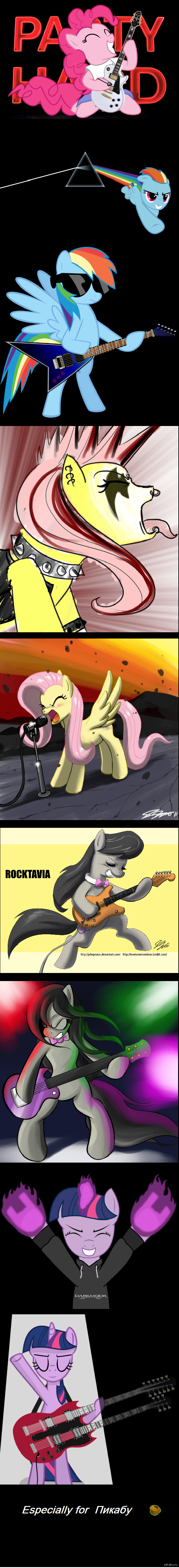 Rock Ponies!!! XD  ** , ,        ROCK.=)