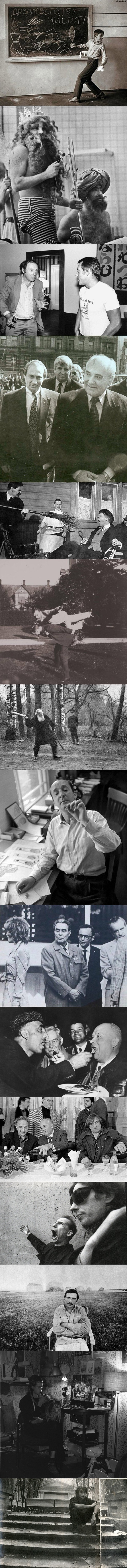 Ретро-фотографии известных россиян, на которых запечатлены удивительные моменты их жизни.