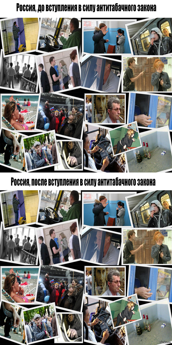 Про курение в России