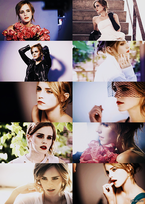 Inimitable Emma Watson. 