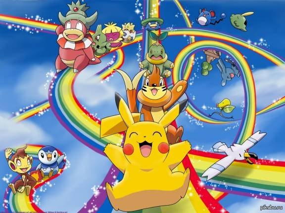 I hope you still remember Pokemon?) - Milota, Pikachu, Pokemon, Slopok, Cartoons