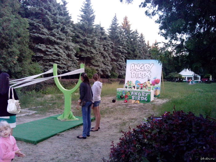 На выходных гуляла в парке и увидела это =)