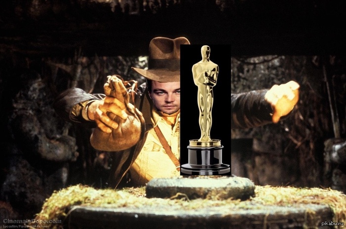 Leonardo DiCaprio. Looking for a well-deserved Oscar - Oscar, Leonardo DiCaprio, Indiana Jones