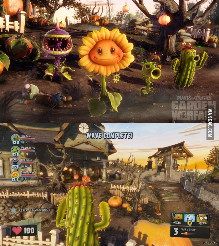  Plants vs. Zombies Garden Warfare.