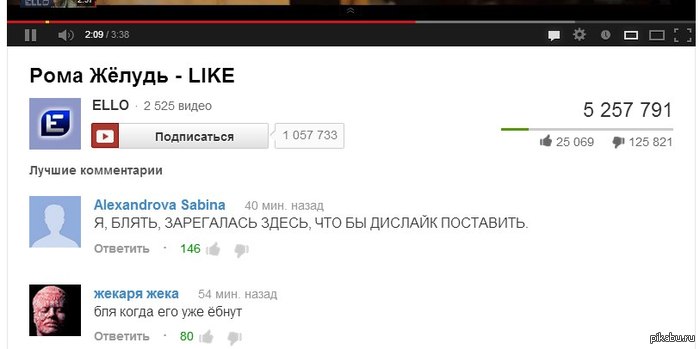 Meanwhile in youtube  )