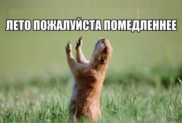 Я ТААК ХОЧУУУУ, ЧТОБЫ ЛЕТО НЕ КОНЧАЛОООСЬ..